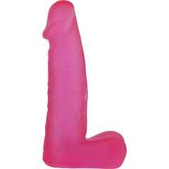  Розовый фаллоимитатор средних размеров XSKIN 6 PVC DONG 15 см 