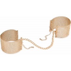  Дизайнерские золотистые наручники Desir Metallique Handcuffs Bijoux 