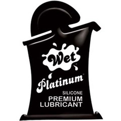  Гель-лубрикант на силиконовой основе Wet Platinum 10 мл 