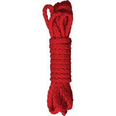  Красная веревка для бондажа Kinbaku Mini 1,5 м 
