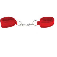  Красные наручники Velcro Cuffs Red 