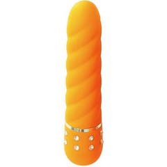  Оранжевый мини-вибратор Bonnie 11,5 см 