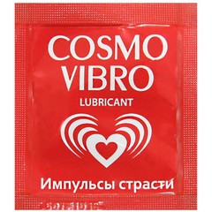  Саше женского стимулирующего лубриканта на силиконовой основе Cosmo Vibro 3 гр 
