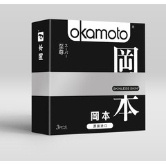  Презервативы OKAMOTO Skinless Skin Super ассорти 3 шт 