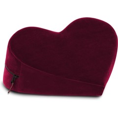  Малая бордовая подушка-сердце для любви Liberator Heart Wedge 