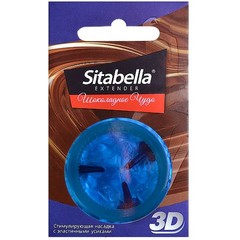  Насадка стимулирующая Sitabella 3D Шоколадное чудо с ароматом шоколада 