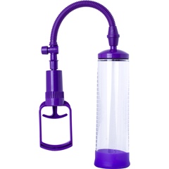  Фиолетовая вакуумная помпа с прозрачной колбой 