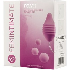  Набор для интимных тренировок Pelvix Concept: контейнер и 3 шарика 