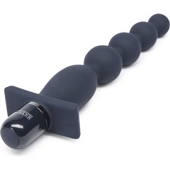  Тёмно-синяя анальная виброёлочка Carnal Promise Vibrating Anal Beads 20,8 см 