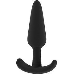  Чёрный анальный стимулятор Butt Plug No.29 12,5 см 