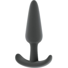  Серый анальный стимулятор Butt Plug No.29 12,5 см 
