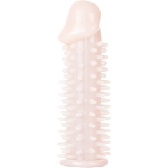  Телесная насадка с шипами Realistic Spikey 13 см 