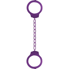  Фиолетовые металлические кандалы Metal Ankle Cuffs 