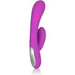  Фиолетовый перезаряжаемый вибромассажер Embrace Massaging G-Tickler 