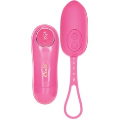  Розовое виброяйцо Coco licious Remote Control Bullet 