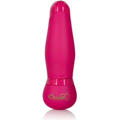  Розовый мини-вибромассажер Coco Licious Hide Play Pocket Massagers 9 см 