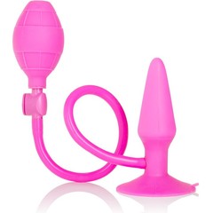 Розовый анальный расширитель Booty Call Booty Pumper Small 9,5 см 