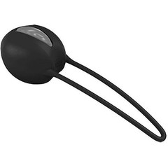  Чёрно-серый вагинальный шарик Smartballs Uno 