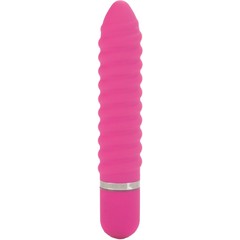  Розовый вибромассажер 10-Function Charisma Twisty 19,75 см 
