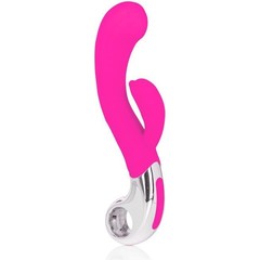  Розовый вибромассажер Embrace Felicity Wand 21 см 
