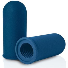 Синий мастурбатор с рёбрышками внутри SILICONE MASTURBATOR BLUE 