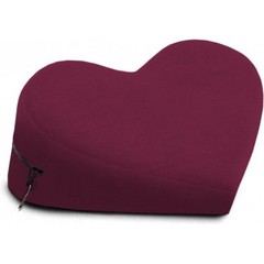  Бордовая подушка-сердце для любви Liberator SE Retail Heart Wedge 