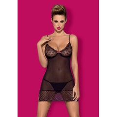  Полупрозрачная сорочка Subtelia с лифом на косточках 