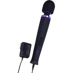  Черный жезловый вибромассажёр Merci Power Wand 