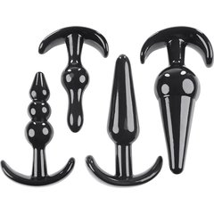  Набор из 4 анальных пробок-якорей Intro To Plugs 