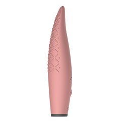  Розовый мини-вибратор с сенсорным управлением Lumi 