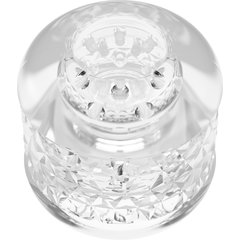  Прозрачный сквозной мастурбатор Crystle 