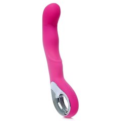  Розовый вибратор для массажа точки G 20 см 