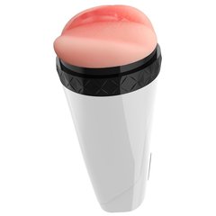  Мастурбатор-вагина с вибрацией в колбе Molly 