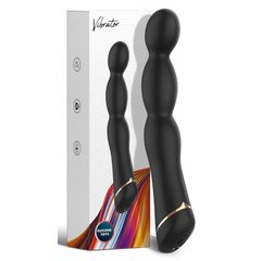  Черный вибратор для G-точки Laband 21 см 