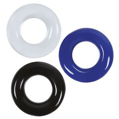  Набор из 3 эрекционных колец без рельефа 