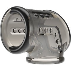  Дымчатая насадка на пенис и мошонку 