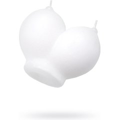  Белая сувенирная свеча «Сиськи» 