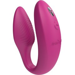  Розовый U-образный вибратор для пар We-Vibe Sync 2 