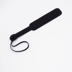  Черный кожаный паддл 40 см 