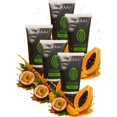  Набор из 5 съедобных лубрикантов JUJU со вкусом тропических фруктов 