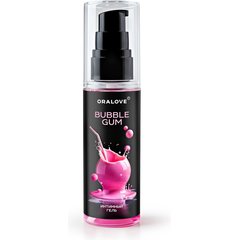  Съедобная смазка на водной основе с ароматом бабл-гам 60 гр 