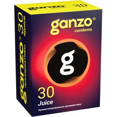  Ароматизированные презервативы Ganzo Juice 30 шт 