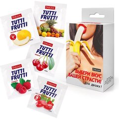  Набор из 5 саше съедобных смазок Tutti-Frutti 