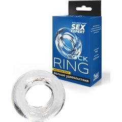  Прозрачное эрекционное кольцо-бублик 