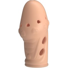  Телесная насадка на пенис Booker 8 см 