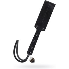  Черный кожаный пэддл 32 см 