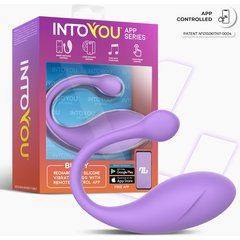  Сиреневое интерактивное виброяйцо Bulby 