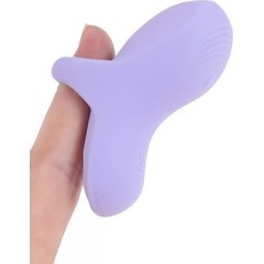  Сиреневый сенсорный вибромассажёр на палец Fuzu Sensa 