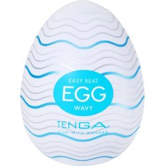  Мастурбатор-яйцо Tenga Egg Wavy 