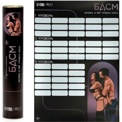  Плакат для двоих со скретч-слоем «БДСМ» 